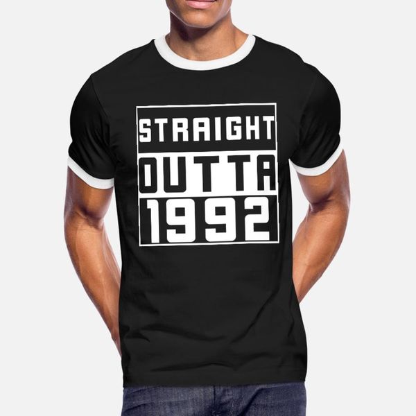 straight outta 1992 t shirt men customize tee shirt crew neck natural loose funny summer letter shirt
straight outta 1992 t shirt men customize tee shirt crew neck natural loose funny summer letter shirt