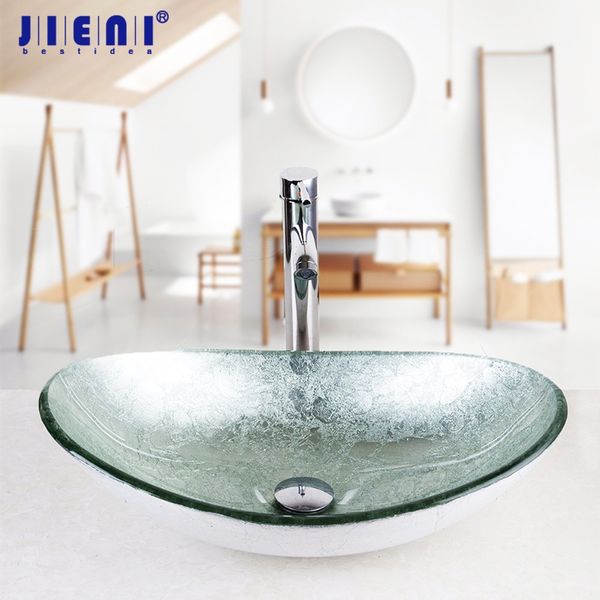 jieni silver hand-paint art bathroom glass basin sink faucet round basin bath vanity chrome brass faucet set tap mixer set 
jieni silver hand-paint art bathroom glass basin sink faucet round basin bath vanity chrome brass faucet set tap mixer set
