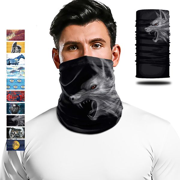 minkanak cool style black wolf print headscarf magic scarf outdoor sports and leisure multifunctional accessories, Blue;gray
minkanak cool style black wolf print headscarf magic scarf outdoor sports and leisure multifunctional accessories, Blue;gray