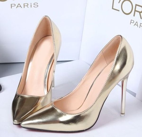 single shoes high heels women 2020 new spring style pointed stiletto single 10cm professional all-match women's shoes, Black
single shoes high heels women 2020 new spring style pointed stiletto single 10cm professional all-match women's shoes, Black