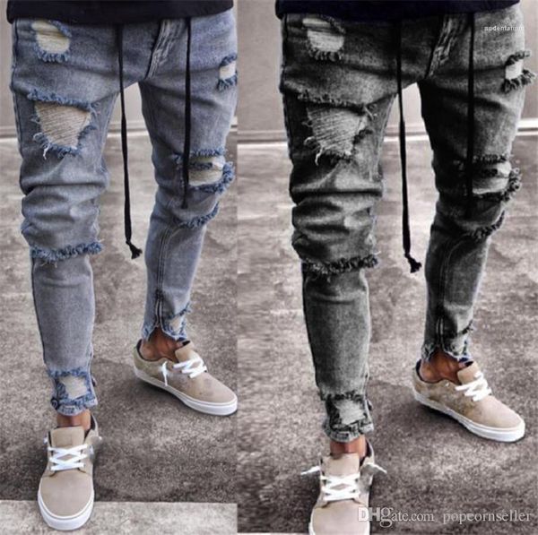 mens fly середины талии узкие джинсы pencial fashion street брюки мужские джинсы дизайнер моды distrressed zipper, Blue
mens fly середины талии узкие джинсы pencial fashion street брюки мужские джинсы дизайнер моды distrressed zipper, Blue