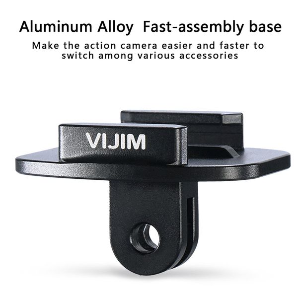 vijim gp-2 quik release plate for action cameras aluminum quick install base for dji osmo action sjcam sport camera
vijim gp-2 quik release plate for action cameras aluminum quick install base for dji osmo action sjcam sport camera