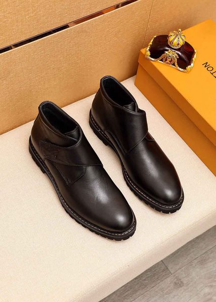 2020 new men boots high casual shoes all-day comfort sneakers comfortable original 2020, Black