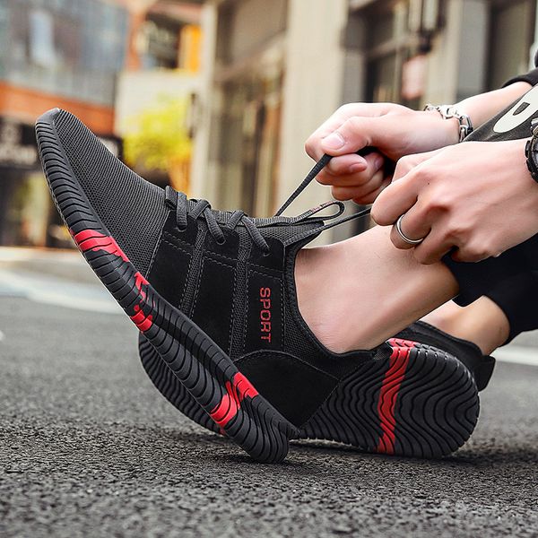 summer classic mesh shoes tide shoes sports men's casual non-slip fashion tenis masculino zapatos de hombre, Black
summer classic mesh shoes tide shoes sports men's casual non-slip fashion tenis masculino zapatos de hombre, Black