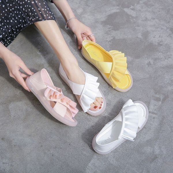 transparent sandals female ins tide fairy style 2020 summer new student wild fashion flat women's shoes explosion, Black
transparent sandals female ins tide fairy style 2020 summer new student wild fashion flat women's shoes explosion, Black