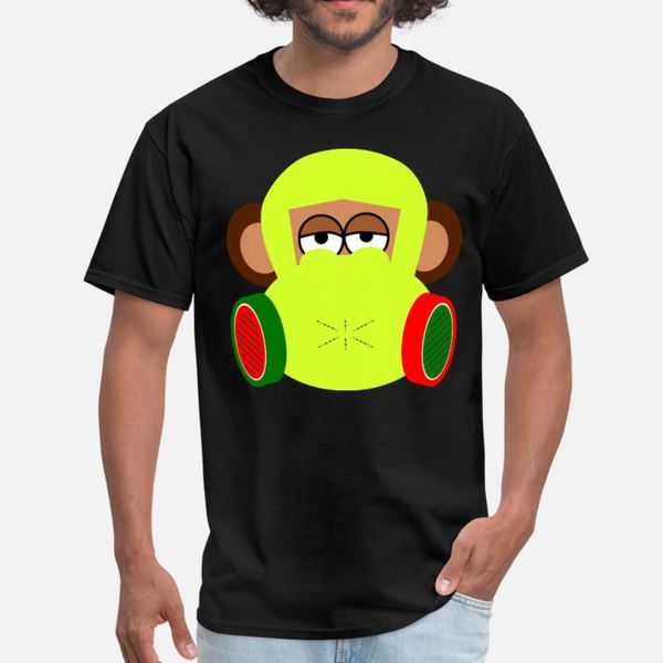 monkey wears gas mask t shirt men knitted 100% cotton round collar standard interesting fashion summer novelty shirt
monkey wears gas mask t shirt men knitted 100% cotton round collar standard interesting fashion summer novelty shirt