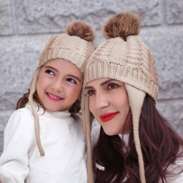 winter xmas warm knit fur pom bobble cap parent-child double braid beanie hats delicate exquisite soft comfortable feel, Yellow
winter xmas warm knit fur pom bobble cap parent-child double braid beanie hats delicate exquisite soft comfortable feel, Yellow