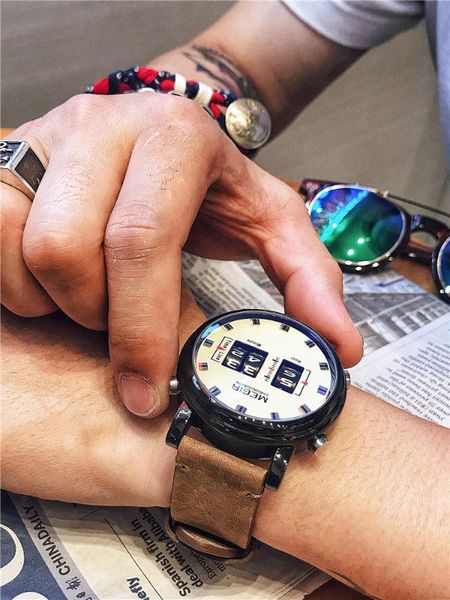 megir men quartz watch 2020 men's watches fashion sports wristwatch man waterproof clock relogio masculino male, Slivery;brown
megir men quartz watch 2020 men's watches fashion sports wristwatch man waterproof clock relogio masculino male, Slivery;brown