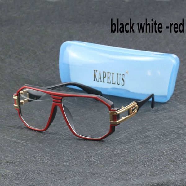 kapelus transparent white glasses myopia frames outdoor radiation protection sunglasses, White;black
kapelus transparent white glasses myopia frames outdoor radiation protection sunglasses, White;black