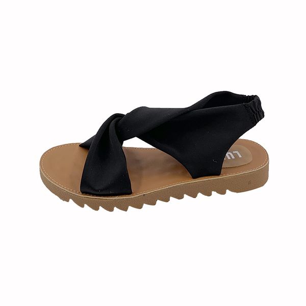 sandals female 2020 new summer student fashion wild ins-music of the tide fairy wind flat non-slip pregnant women cuffed, Black
sandals female 2020 new summer student fashion wild ins-music of the tide fairy wind flat non-slip pregnant women cuffed, Black