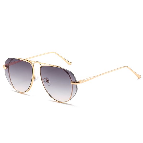 new style sunglasses fashion wild irregular glasses personality trend gradient ocean color sunglasses, White;black
new style sunglasses fashion wild irregular glasses personality trend gradient ocean color sunglasses, White;black