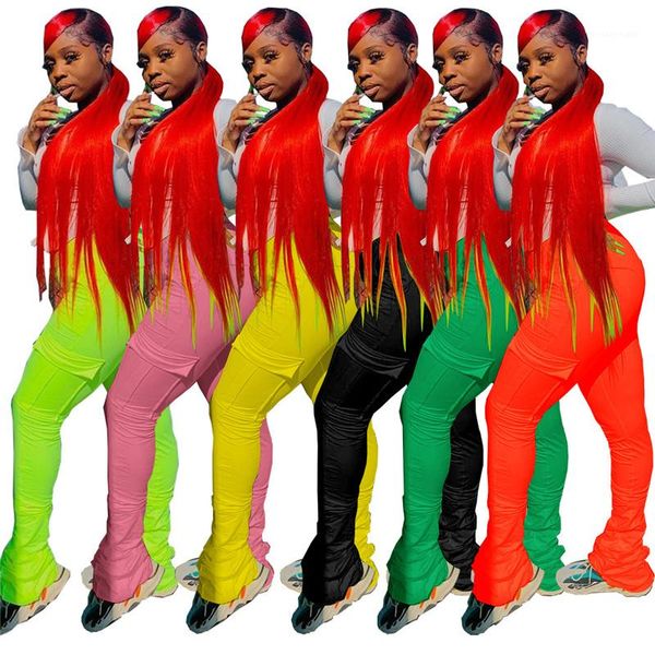 flare pants high waist drawstring pocket multi color stacked sweatpants fashion casual female clothing womens designer, Black;white
flare pants high waist drawstring pocket multi color stacked sweatpants fashion casual female clothing womens designer, Black;white