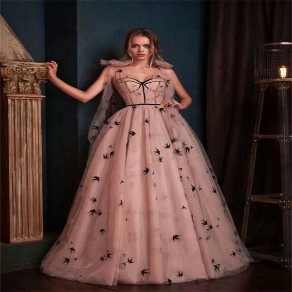 2020 gorgeous pink evening dresses spaghetti strap a line printed prom dress party wear sweep train backless formal dresses, Black;red
2020 gorgeous pink evening dresses spaghetti strap a line printed prom dress party wear sweep train backless formal dresses, Black;red