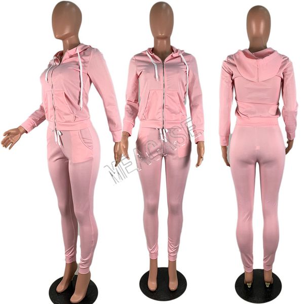 autumn women 2 piece clothing set long sleeve hooded zipper pullover t-shirt jackets pants tracksuit sweatshirt sports outfits d81306, Gray
autumn women 2 piece clothing set long sleeve hooded zipper pullover t-shirt jackets pants tracksuit sweatshirt sports outfits d81306, Gray