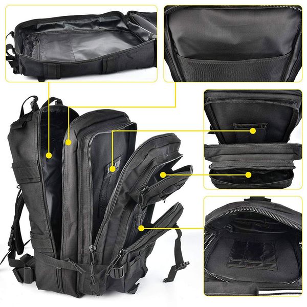 3p army tactical assault large backpack waterproof outdoor sport bag camping hiking cycling bike hunting rucksack
3p army tactical assault large backpack waterproof outdoor sport bag camping hiking cycling bike hunting rucksack
