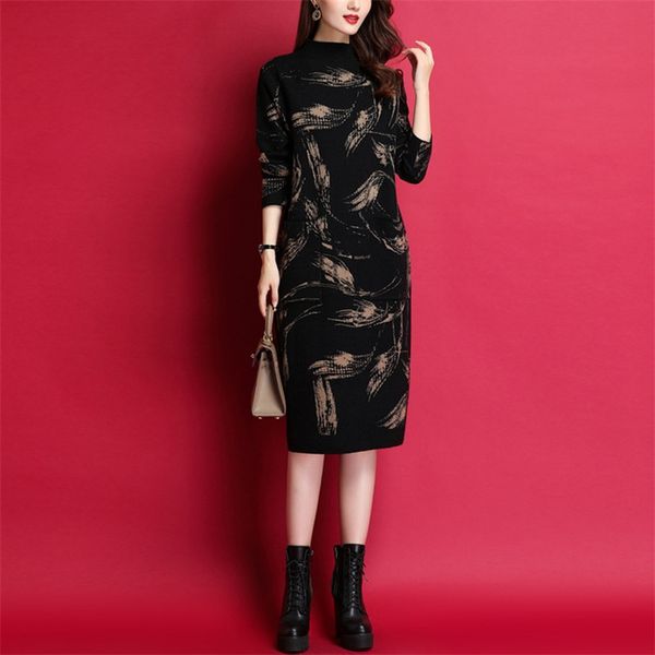 women's sweaters autumn and winter pullover sweater women long -length loose full-sleeved knitted bottoming shirt 2021 dress, White;black
women's sweaters autumn and winter pullover sweater women long -length loose full-sleeved knitted bottoming shirt 2021 dress, White;black