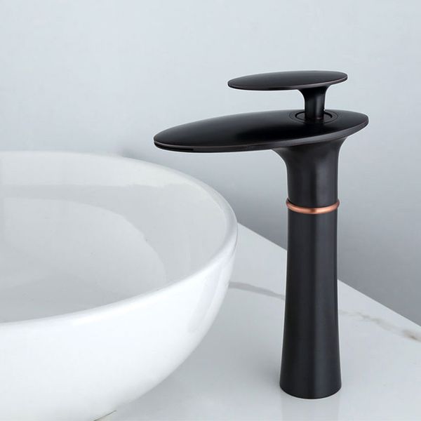 bathroom sink faucets basin waterfall faucet black oil brass single handle hole mixer tap grifo lavabo wash cold
bathroom sink faucets basin waterfall faucet black oil brass single handle hole mixer tap grifo lavabo wash cold