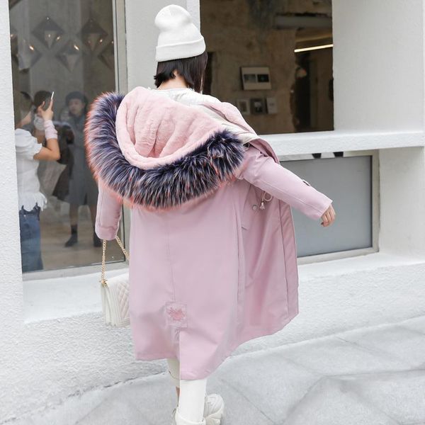 winter new style korean-style over-the-knee long deconstructable liner lambs wool parka women coat cotton-padded clothes, Black
winter new style korean-style over-the-knee long deconstructable liner lambs wool parka women coat cotton-padded clothes, Black