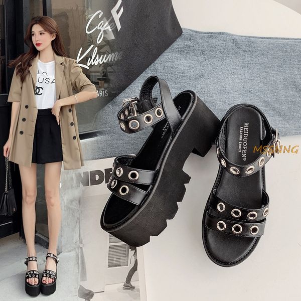 summer new rivets platform sandals women chunky heels black punk gothic thick bottom comfort shoes women
summer new rivets platform sandals women chunky heels black punk gothic thick bottom comfort shoes women