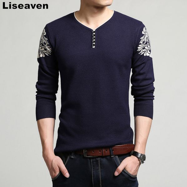 liseaven new winter men casual pritend sweater v neck slim fit pullovers knitted mens sweaters clothing, White;black
liseaven new winter men casual pritend sweater v neck slim fit pullovers knitted mens sweaters clothing, White;black