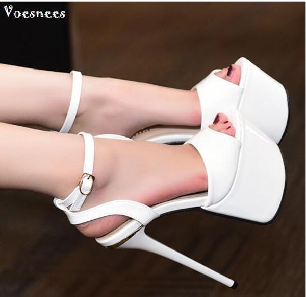 shoes women 2020 new europe and the united states catwalk club patent leather high heel sandals heels 17 cm heels catwalk s, Black
shoes women 2020 new europe and the united states catwalk club patent leather high heel sandals heels 17 cm heels catwalk s, Black