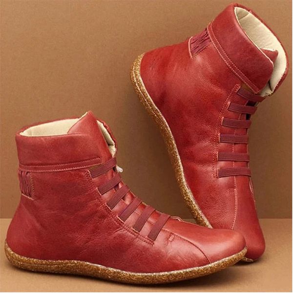 women's walking shoes pu leather ankle boots female cross strappy vintage women punk boots flat ladies shoes woman botas mujer
women's walking shoes pu leather ankle boots female cross strappy vintage women punk boots flat ladies shoes woman botas mujer