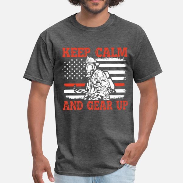 keep calm and gear up firefighter t shirt men custom short sleeve s-xxxl natural cute funny casual summer style cool shirt
keep calm and gear up firefighter t shirt men custom short sleeve s-xxxl natural cute funny casual summer style cool shirt