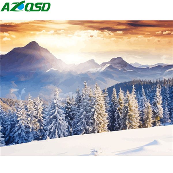 azqsd diy oil painting by numbers tree unframe handmade gift kits coloring by numbers winter landscape on canvas unique gift
azqsd diy oil painting by numbers tree unframe handmade gift kits coloring by numbers winter landscape on canvas unique gift