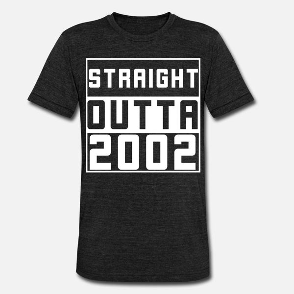 straight outta 2002 t shirt men printed tee shirt euro size s-3xl unique cute breathable summer standard shirt
straight outta 2002 t shirt men printed tee shirt euro size s-3xl unique cute breathable summer standard shirt