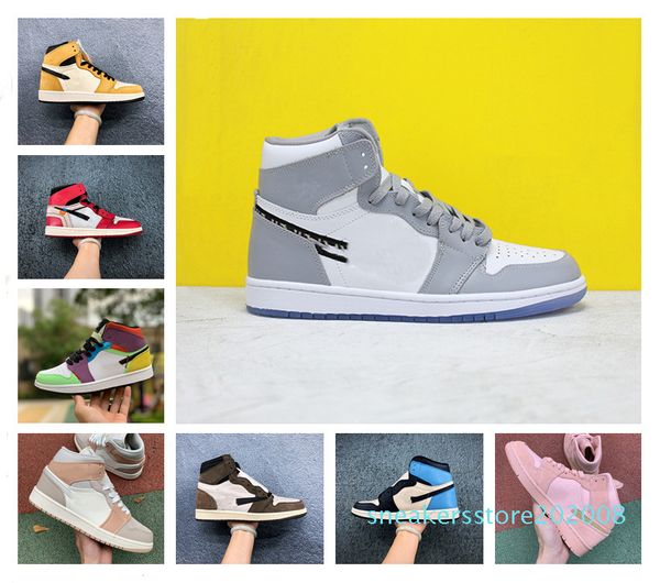 mens basketball shoes dirty powder 1s high og obsidian unc to chicago pine turbo green bloodline 1 jumpman men women sports sneaker1 s08, Black
mens basketball shoes dirty powder 1s high og obsidian unc to chicago pine turbo green bloodline 1 jumpman men women sports sneaker1 s08, Black