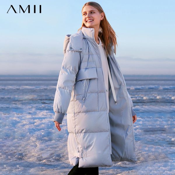 amii minimalism women winter oversize thick hooded down coat fashion causal solid 90%white duck down female coat 11830241, Black
amii minimalism women winter oversize thick hooded down coat fashion causal solid 90%white duck down female coat 11830241, Black