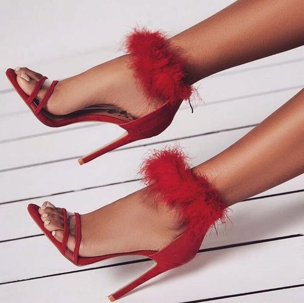 faux fur stiletto high heels dress party shoes woman peep toe back zipper gladiator sandals women back zipper thin heels, Black
faux fur stiletto high heels dress party shoes woman peep toe back zipper gladiator sandals women back zipper thin heels, Black