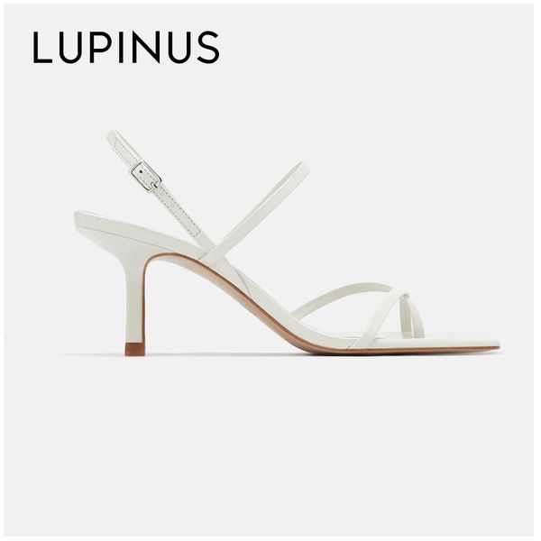 lupinus summer square head thong toe women sandanls 2020 new fashion thin strap chic women gladiator sandals lady high heel, Black
lupinus summer square head thong toe women sandanls 2020 new fashion thin strap chic women gladiator sandals lady high heel, Black