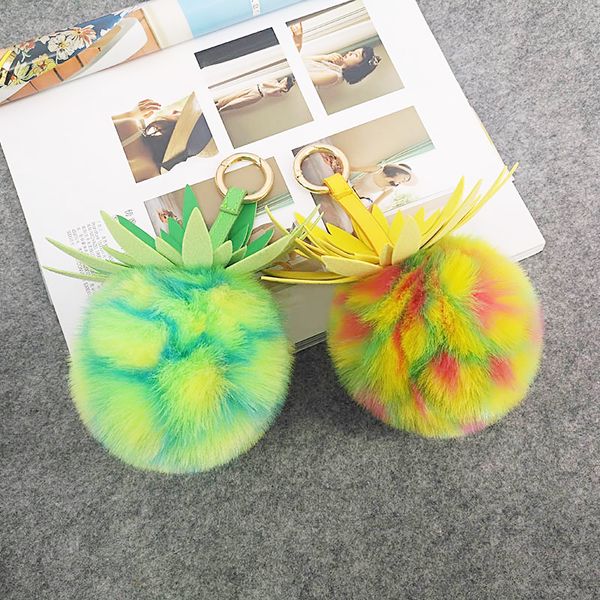 10color fur puff ball keychains cute pineapple keychains kids girls rings gold-color car bag key chain, Silver
10color fur puff ball keychains cute pineapple keychains kids girls rings gold-color car bag key chain, Silver