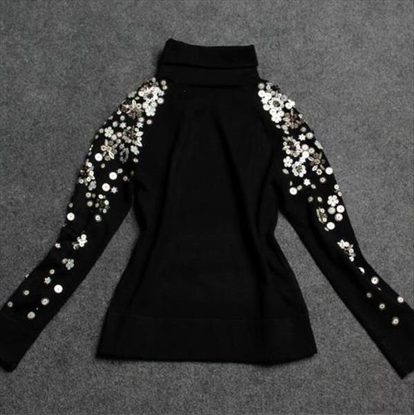 2020 new fashion women sweater beaded black turtleneck sweater bottoming sweater woman drop shipping high quality, White;black
2020 new fashion women sweater beaded black turtleneck sweater bottoming sweater woman drop shipping high quality, White;black