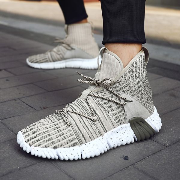 fashion sneakers outdoor lace-up mens casual shoes high men loafers footwear classics flats trend sneakers, Black
fashion sneakers outdoor lace-up mens casual shoes high men loafers footwear classics flats trend sneakers, Black