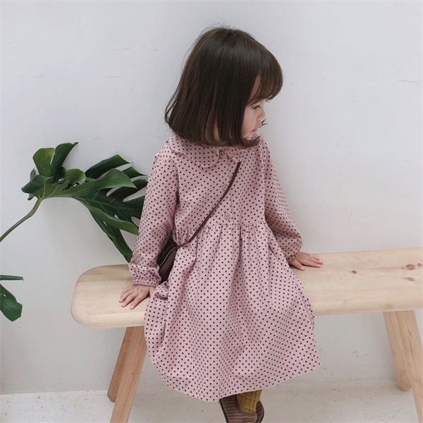 autumn korean style long sleeve dot printed princess dresses for fashion girls children cotton falbala dress casual clothes 0922, Red;yellow
autumn korean style long sleeve dot printed princess dresses for fashion girls children cotton falbala dress casual clothes 0922, Red;yellow