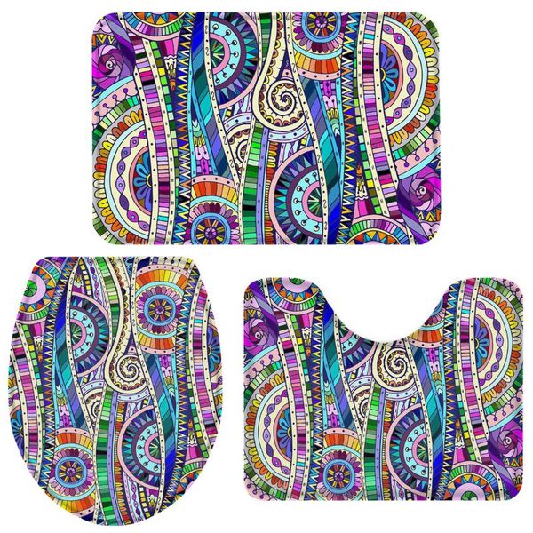ethnic style colorful patterns bathroom rug set toilet cover mat pedestal rug non-slip bathroom accessories doormat set
ethnic style colorful patterns bathroom rug set toilet cover mat pedestal rug non-slip bathroom accessories doormat set