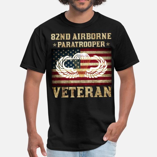 proud paratrooper veteran 82nd airborne t shirt men printing short sleeve crew neck slim fit funny spring natural shirt
proud paratrooper veteran 82nd airborne t shirt men printing short sleeve crew neck slim fit funny spring natural shirt