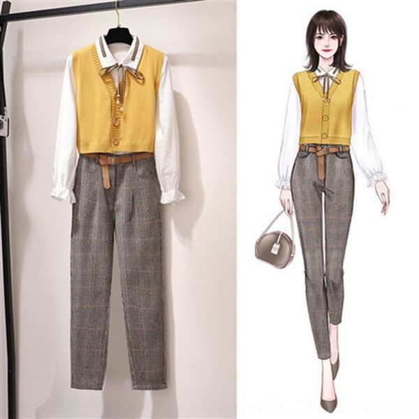 autumn костюм женского 2019 жилета trouserstrousers и брюки новые элегантные моды жилета два цельного возраст снижающей брюки костюм западно, Gray
autumn костюм женского 2019 жилета trouserstrousers и брюки новые элегантные моды жилета два цельного возраст снижающей брюки костюм западно, Gray