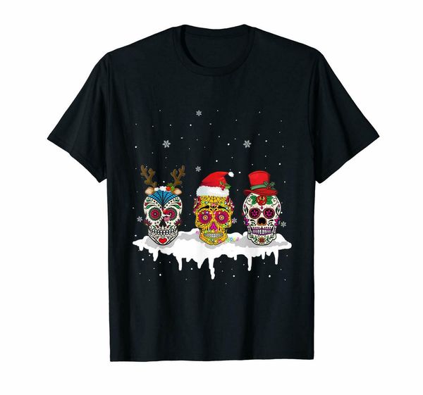 three sugar skull christmas reindeer t-shirt tee size s-3xl 100% cotton
three sugar skull christmas reindeer t-shirt tee size s-3xl 100% cotton