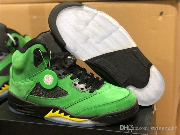 2020 air authentic 5 se oregon ducks basketball shoes retro apple green yellow strike black jumpman reflective 5s men sports sneakers
2020 air authentic 5 se oregon ducks basketball shoes retro apple green yellow strike black jumpman reflective 5s men sports sneakers