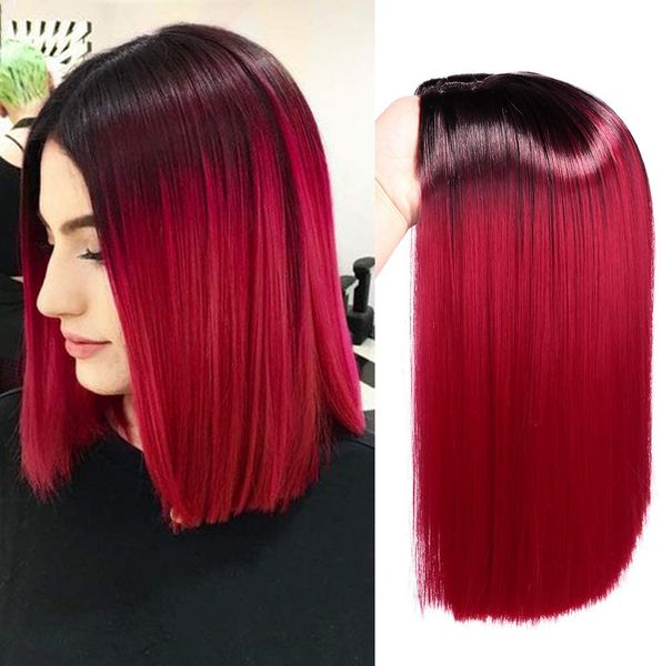 2020 new 4x4 closure wig 99j lace front wig ombre human hair wig straight peruvian remy burgundy colored, Black
2020 new 4x4 closure wig 99j lace front wig ombre human hair wig straight peruvian remy burgundy colored, Black