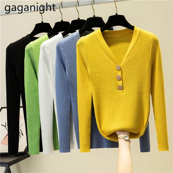 gaganight women's sweater knitwear v-neck minimalist korean pullover knitted casual sweaters chic 2020 autumn winter, White;black
gaganight women's sweater knitwear v-neck minimalist korean pullover knitted casual sweaters chic 2020 autumn winter, White;black