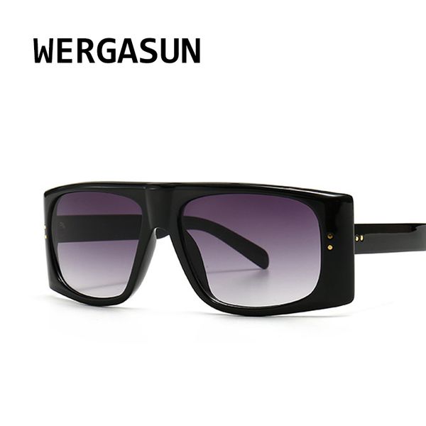 wergasun new oversized sunglasses men women big frame sun glasses retro rectangle flat shades vintage eyewear fashion trendy, White;black
wergasun new oversized sunglasses men women big frame sun glasses retro rectangle flat shades vintage eyewear fashion trendy, White;black