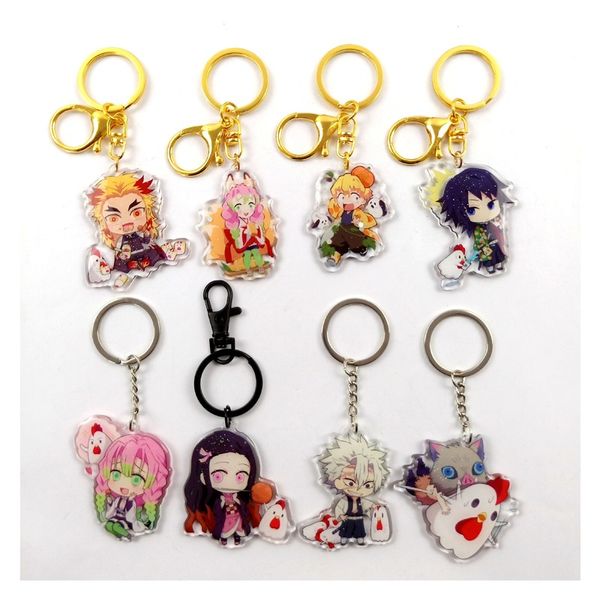 kimetsu no yaiba keychain acrylic man key chain women key ring chain for pants kids pendant holder brelok agatsuma zenitsu, Silver
kimetsu no yaiba keychain acrylic man key chain women key ring chain for pants kids pendant holder brelok agatsuma zenitsu, Silver