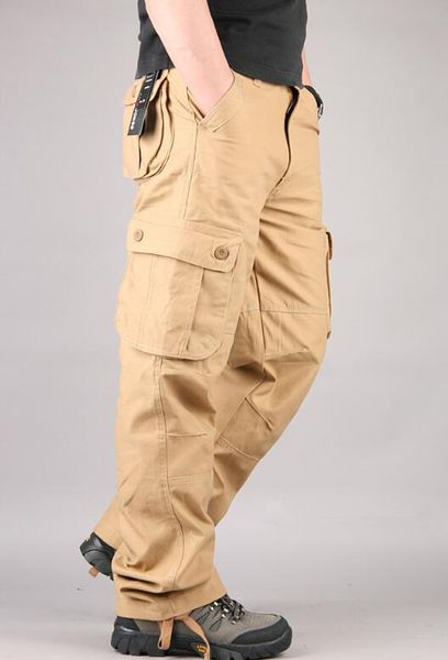 new men's cargo pants mens casual multi pockets tactical pants men outwear army straight slacks long trousers large siz, Black
new men's cargo pants mens casual multi pockets tactical pants men outwear army straight slacks long trousers large siz, Black