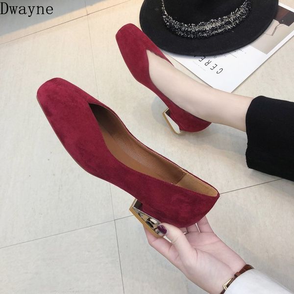 grandma shoes low heel retro square head single shoes casual evening wild women's simple fashion high heels pumps, Black
grandma shoes low heel retro square head single shoes casual evening wild women's simple fashion high heels pumps, Black