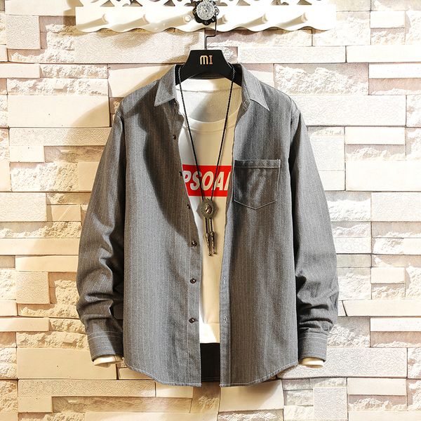spring autumn long sleeves new flannel collar korea style shirt for men's plaid harajuku clothing ye208, White;black
spring autumn long sleeves new flannel collar korea style shirt for men's plaid harajuku clothing ye208, White;black