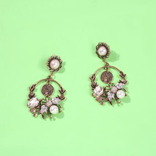 code 7678 50% off must-have summer2020 retro forest earrings pearl earrings multicolor optional, Golden;silver
code 7678 50% off must-have summer2020 retro forest earrings pearl earrings multicolor optional, Golden;silver